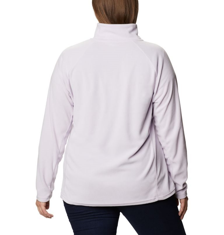 Women's Columbia Glacial IV 1/2 Zip Sweatshirts Lavender | Plus Size CA-A105A